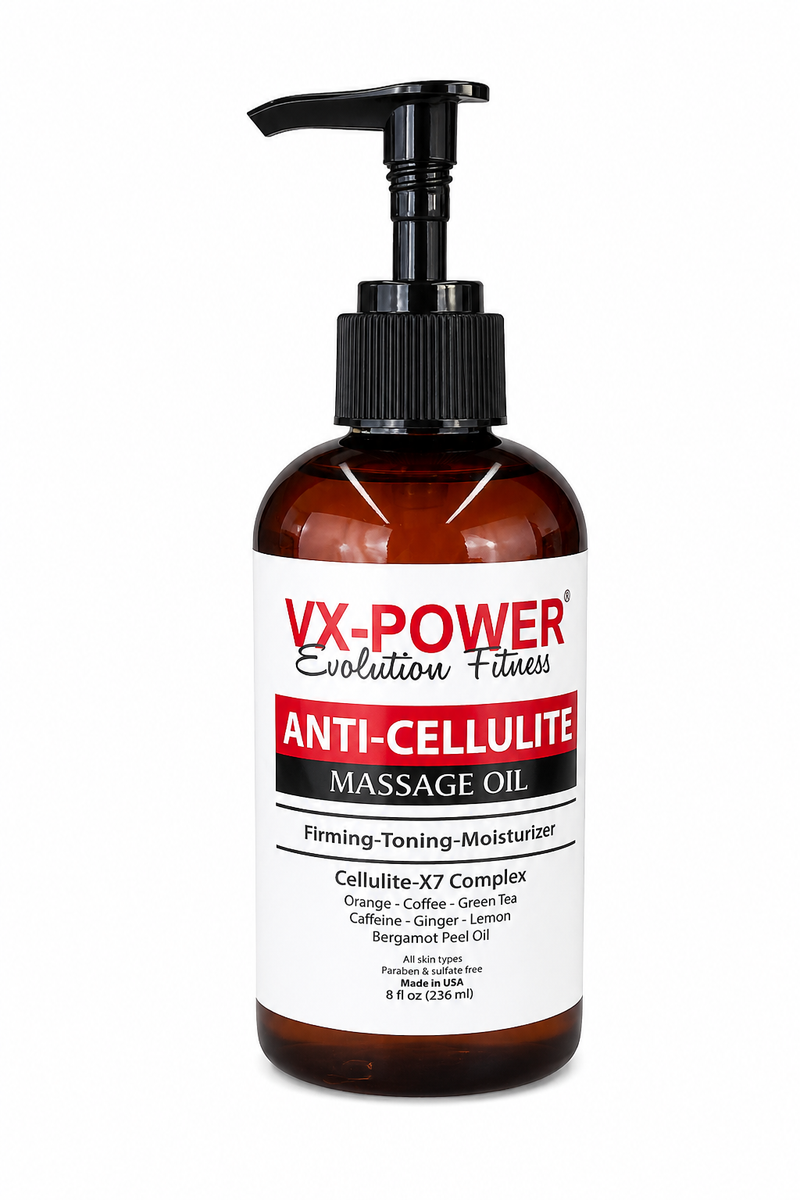 VX-POWER ANTI-CELLULITE MASSAGE OIL – VX-Power Evolution Fitness