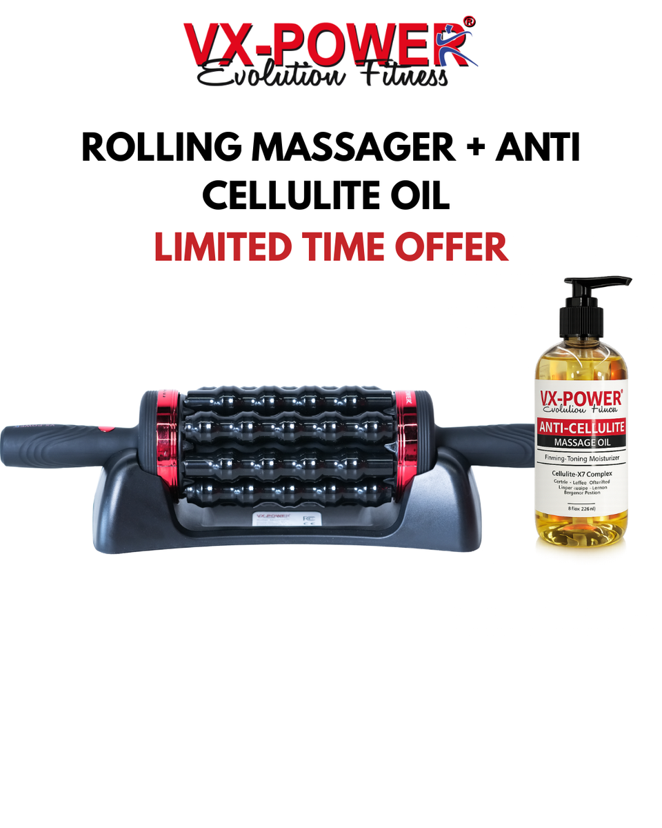 VX-Power Rolling Massager® + Anticellulite Oil