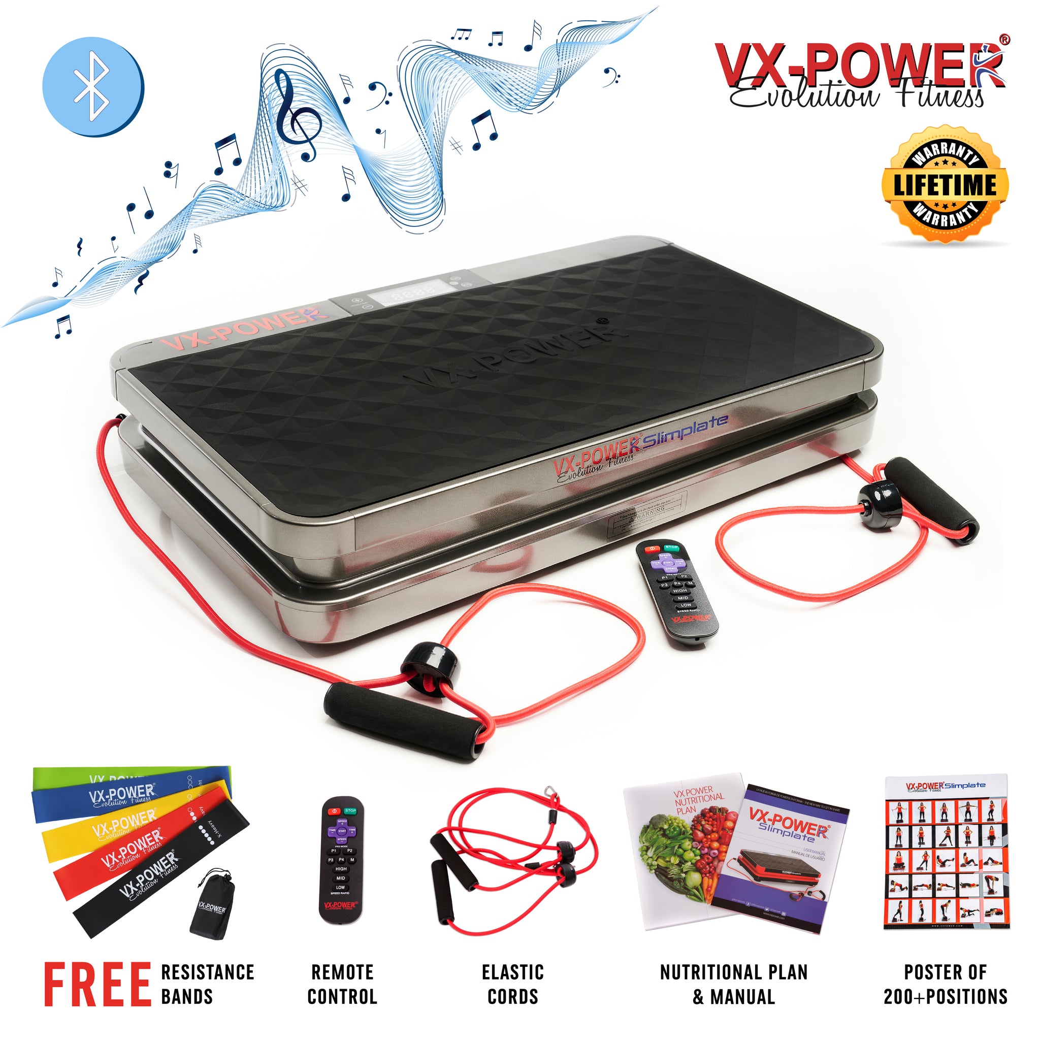 VX-Power Slimplate Digital Vibration Plate – VX-Power Evolution